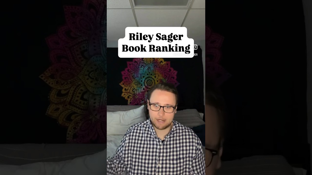 Riley Sager Ranked | 2025 #2025reads #rileysager #rileysagerbookrankings