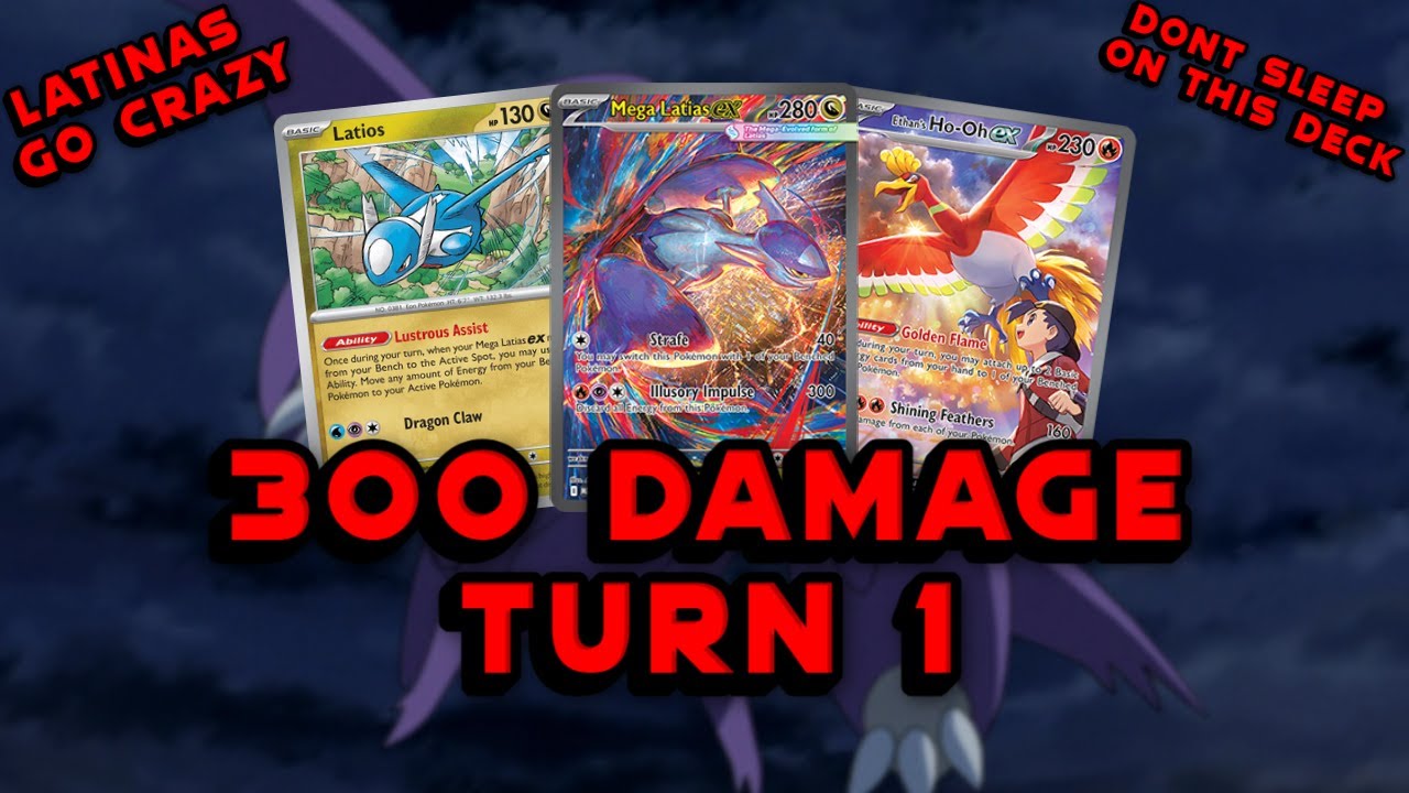 Mega Latias EX DOES CRAZY DAMAGE - Pokemon TCG Live Showcase