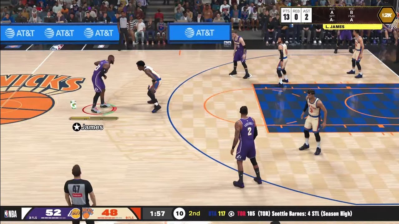 🟡Live | NBA2K26 | LOS ANGELES LAKERS vs  NEW YORK KNICKS