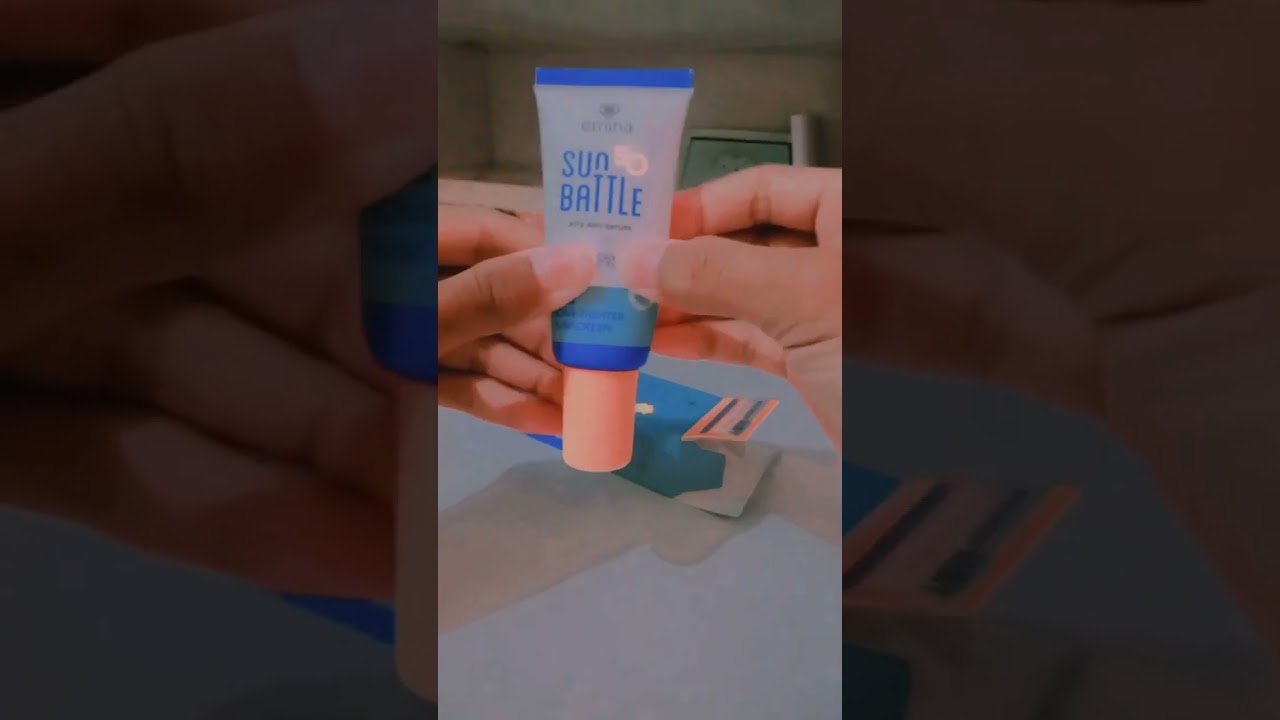 #aunboxing sunscren 🌸