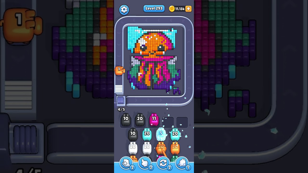 Pixel Flow Level 293 