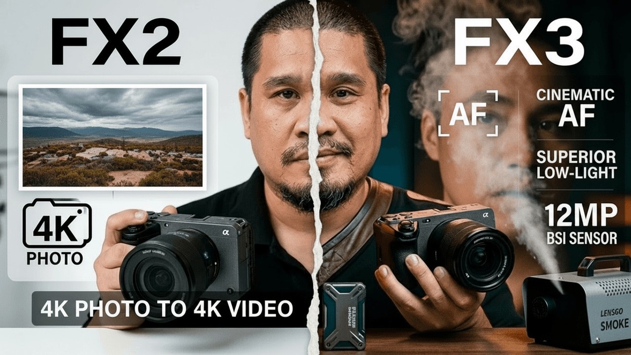 Sony FX2 vs FX3 &mdash; The REAL Difference You NEED to Know!