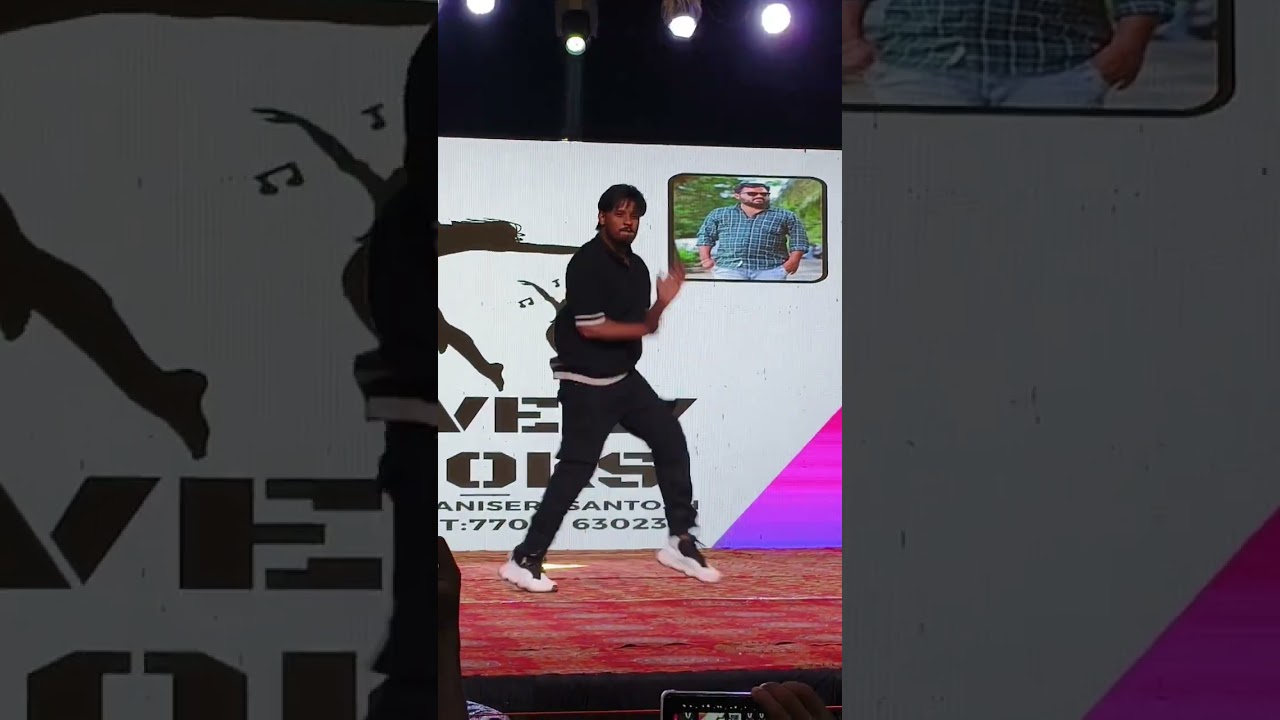 dhee 10 winner raju Bhai dance performance @nallabodluru event