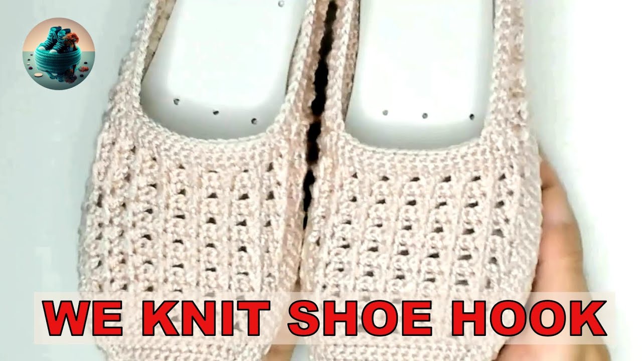 💥 MOCCASINS TENDERNESS | WE KNIT SHOES THAT HOOK WOMEN'S | FREE KNITTING LESSON