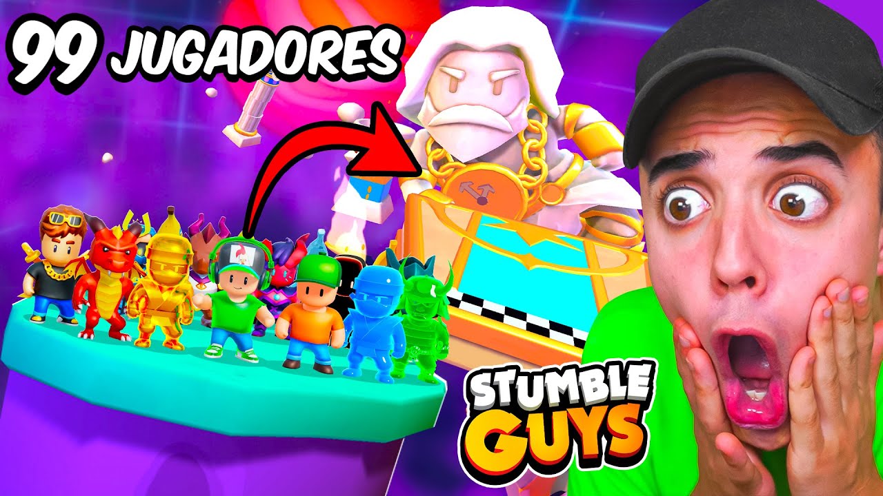 STUMBLE UP 2 vs 99 PERSONAS 😱 (Reto 99% IMPOSIBLE)
