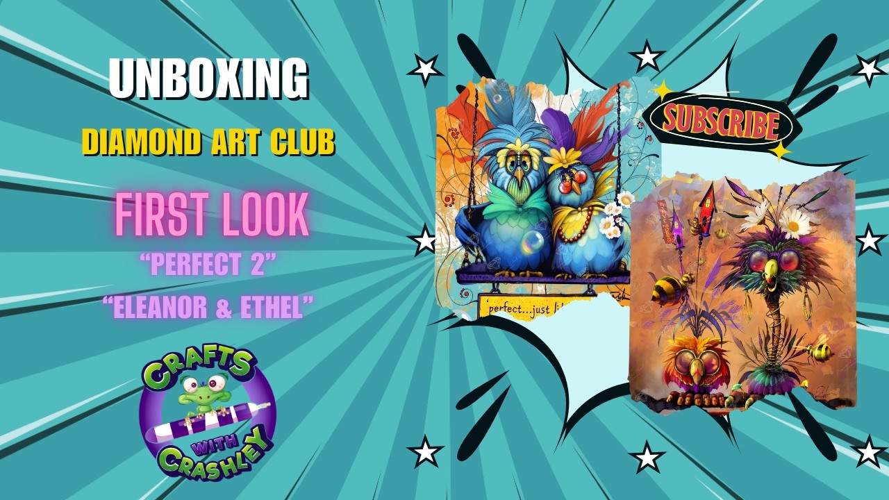 Unboxing Diamond Art Club First Look 