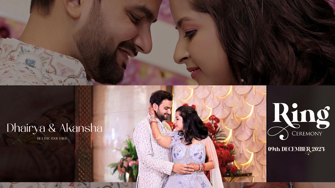 Cinematic Ring teaser | Dhairya & Akansha | SOULMATES STUDIO | 999983-4585