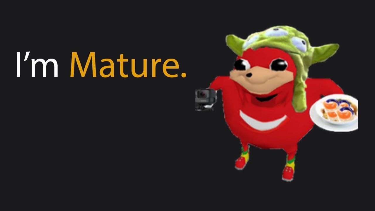 What is a sign of Maturity?