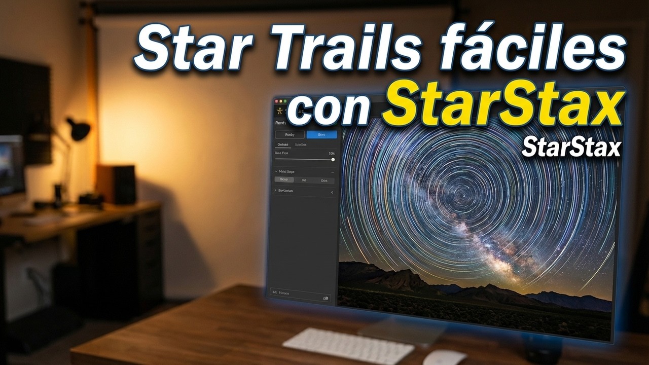 ¿Quieres startrails increíbles? Aprende con StarStaX