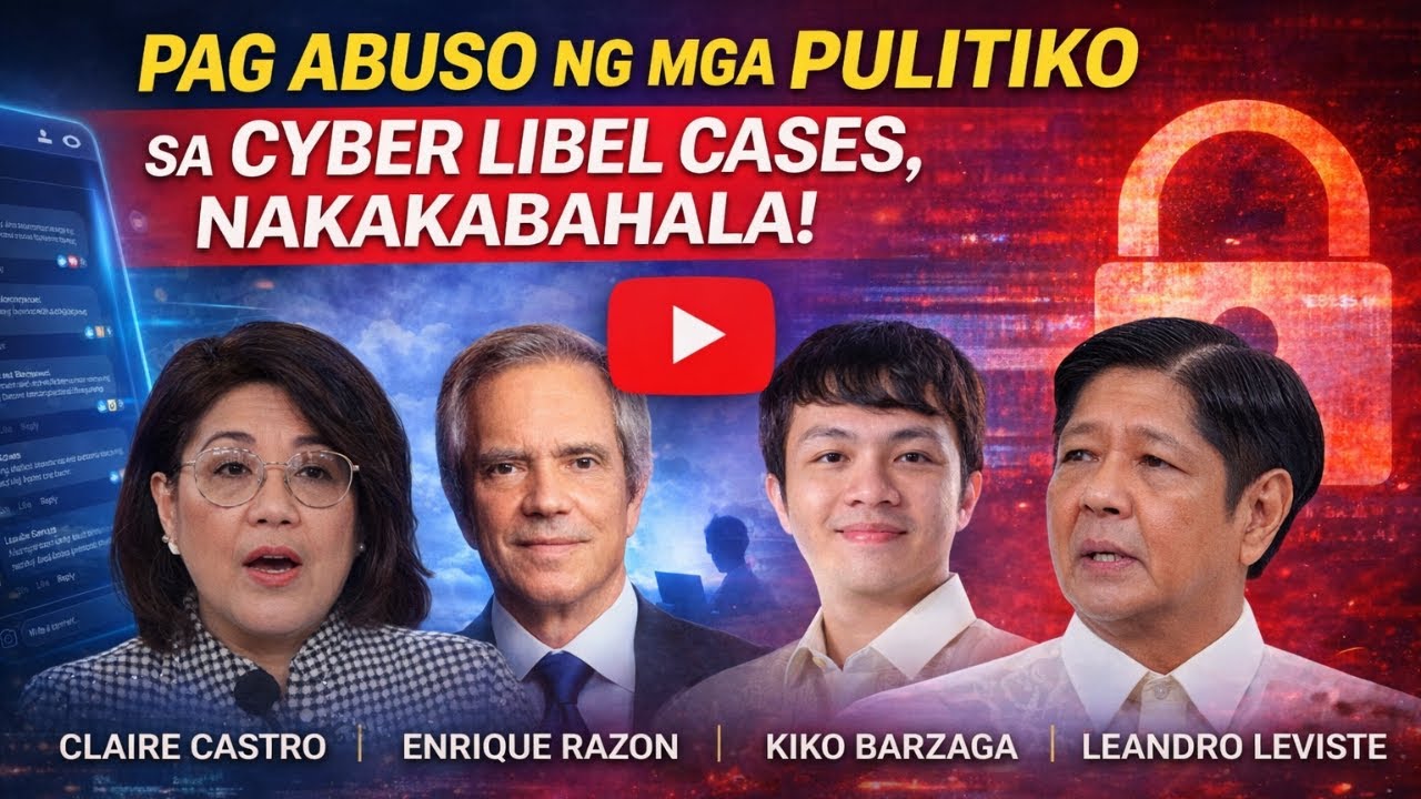 FLOOD CONTROL CORRUPTION: PAG ABUSO NG MGA PULITIKO SA CRIMINAL CYBER LIBEL CASES, NAKAKABAHALA!