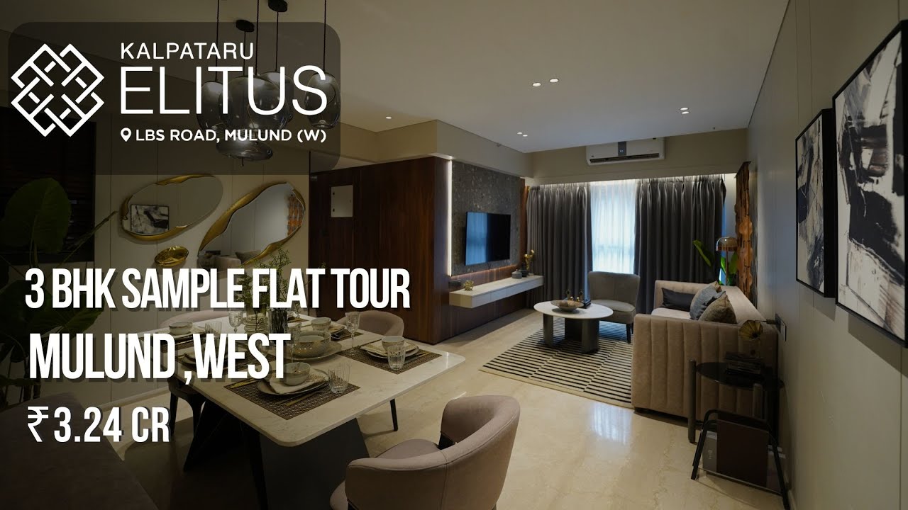 Luxurious spacious apartments at Kalpataru Elitus mulund Mumbai | Book now...
