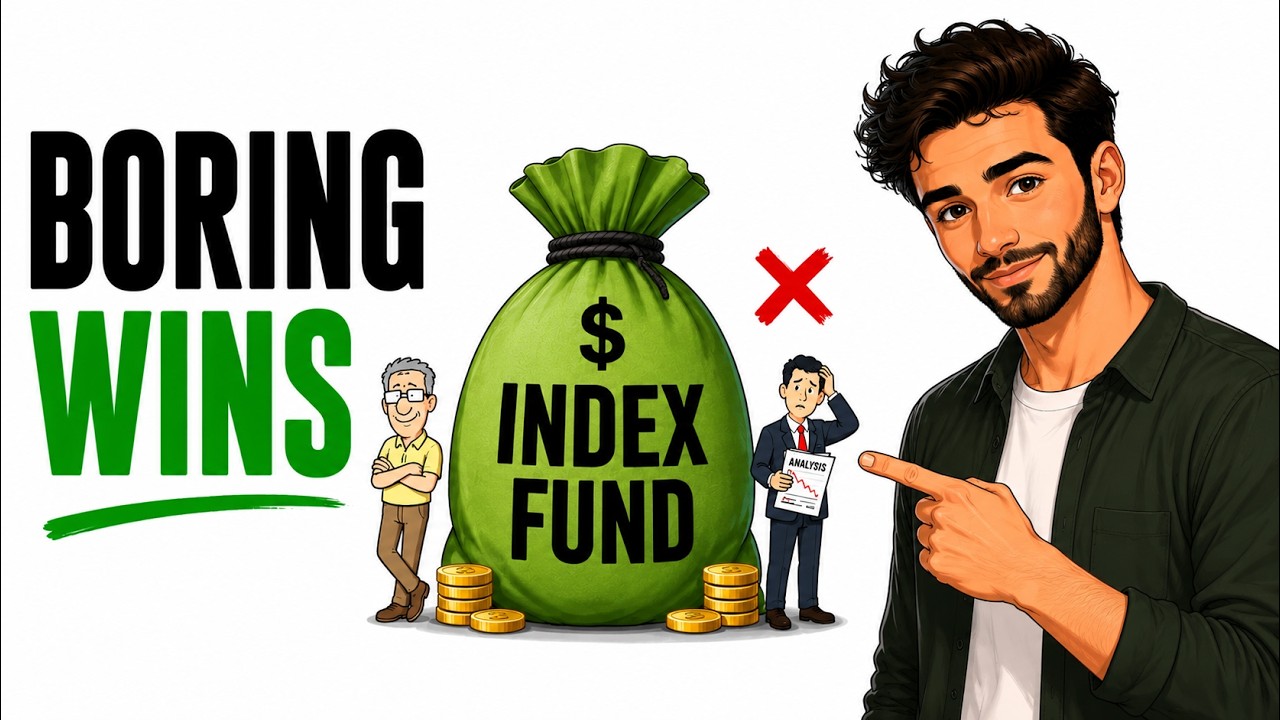 THE INDEX FUND: THE BORING INVESTMENT THAT QUIETLY BEATS THE PROFESSIONALS