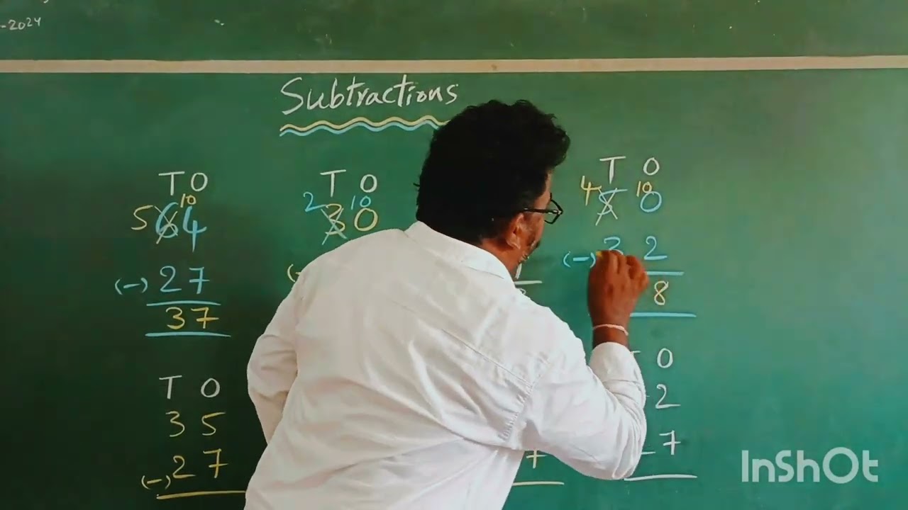 #Subtractions#అప్పు తీసివేతలు#M.P.P.S KOVURUPALLI G.C#