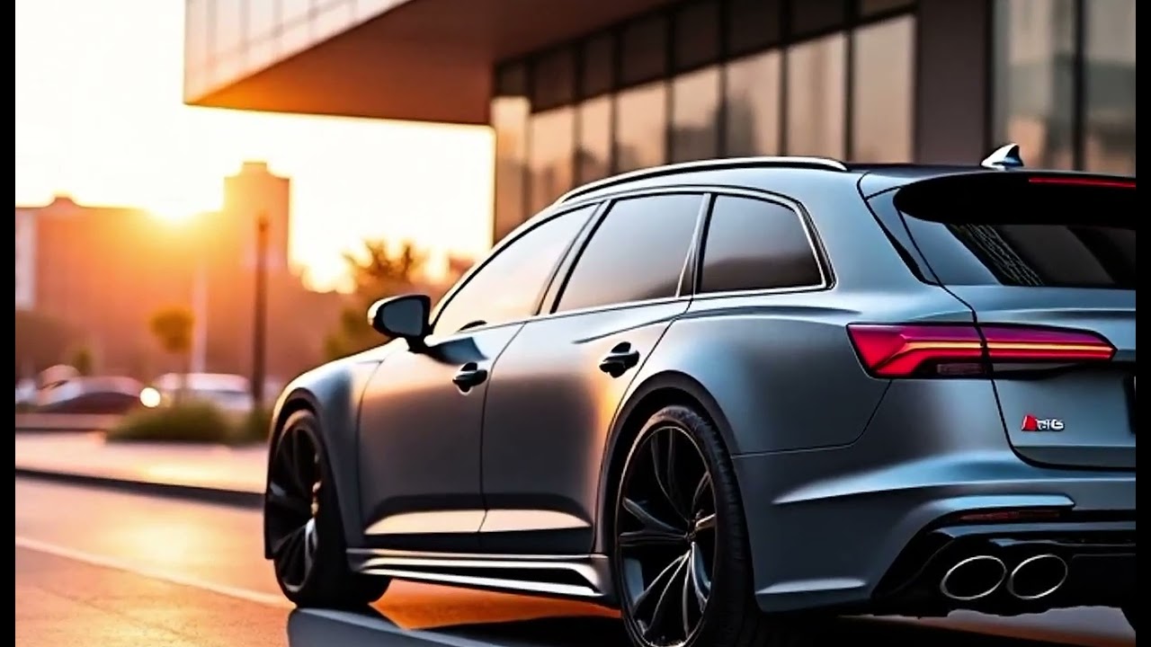 El Wagon Más Rápido del Mundo! Audi RS6 Avant 2025 – 621 HP de Pura Locura