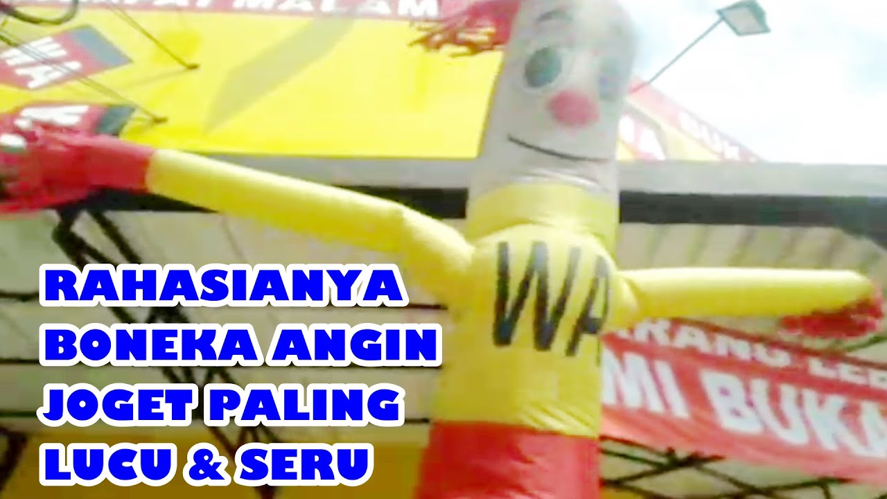 BIKIN PENASARAN BONEKA ANGIN PROMOSI JOGET PALING LUCU & SERU. TERNYATA INI RAHASIANYA!!!
