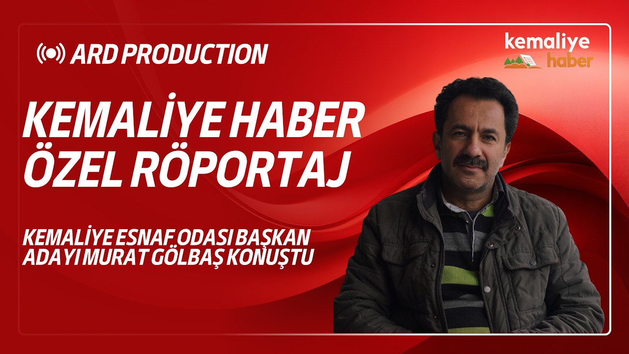 Kemaliye Esnaf Odası Başkan Adayı Murat Gölbaş Konuştu | Kemaliye Haber Özel Röportaj