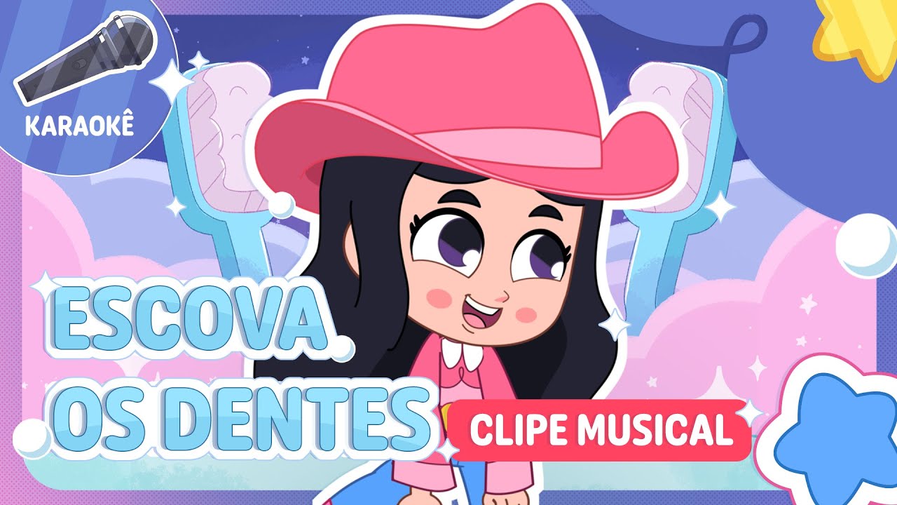 Karaokê Escova o Dente | Vamos Cantar! - Turma da Boiadeirinha