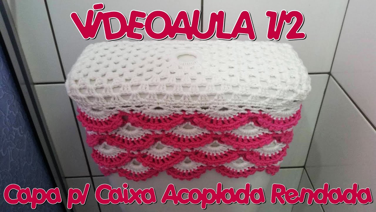 Capa Para Caixa Acoplada Rendada 1/2