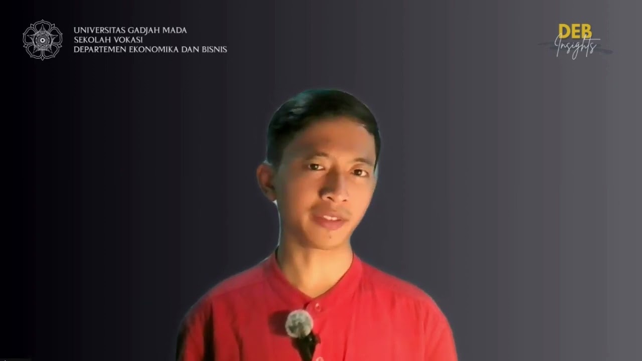 Three Minute Thesis | Christian Aryo Wibisono &ndash; Evaluasi Kebijakan & Anggaran Sampah BUMDes