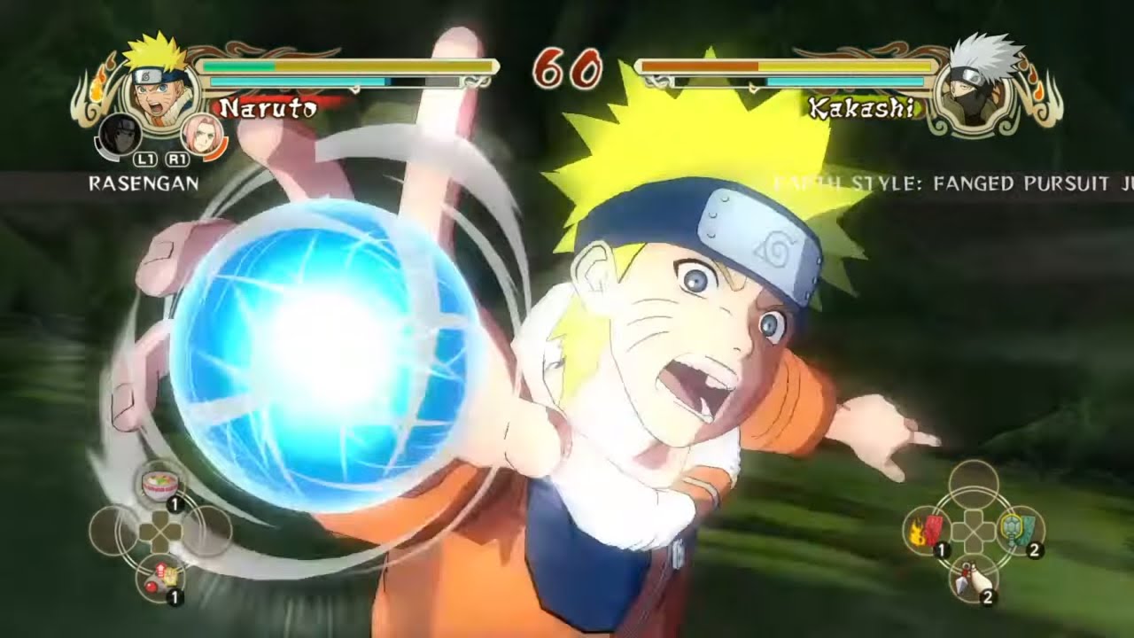 NARUTO:ULTIMATE NINJA STORM PS4-Part2 da Gameplay,em português PT-BR!