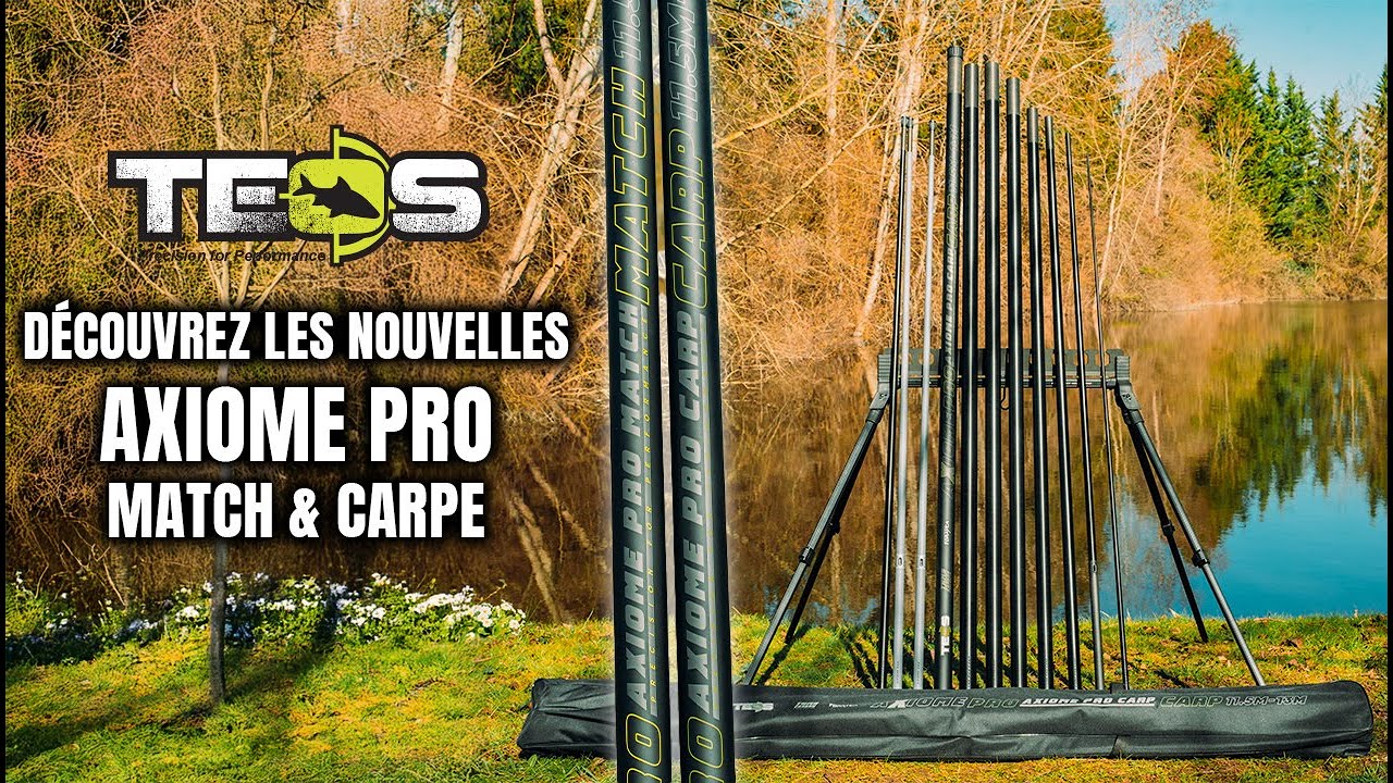 D&eacute;couvrez les AXIOME PRO CARP & MATCH de TEOS