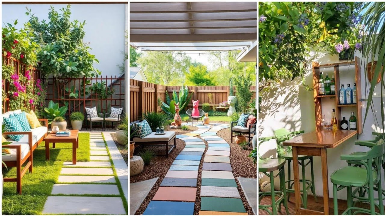Modern Backyard Garden Ideas for Home | Low Maintenance & Stylish
