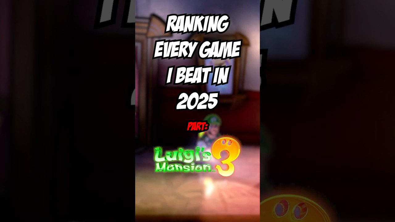 Luigi's Mansion 3 | Все игры, которые я прошёл в 2025 году
