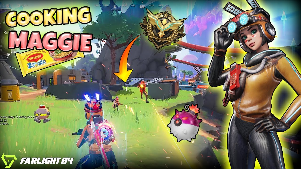 COOKING MAGGIE IN FARLIGHT 84 || MYTHIC LOBBY RANKED GAMEPLAY ||