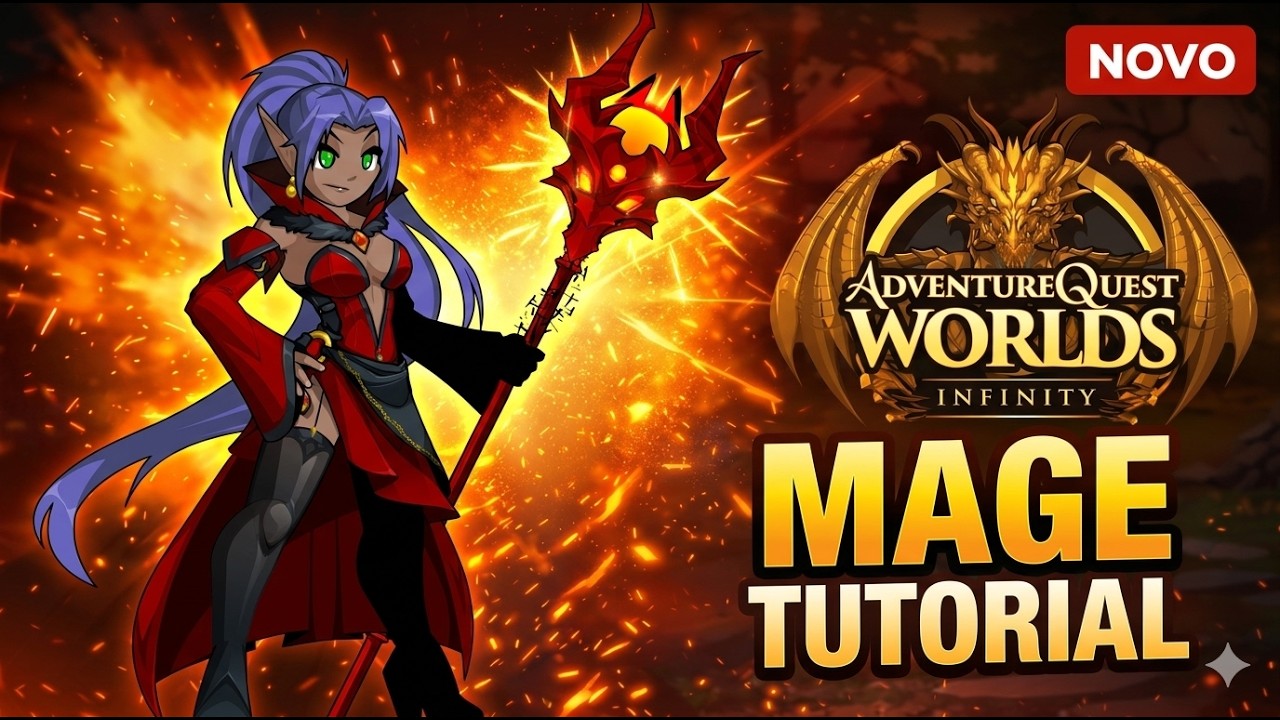 AQW INFINITY | Mage Class Tutorial
