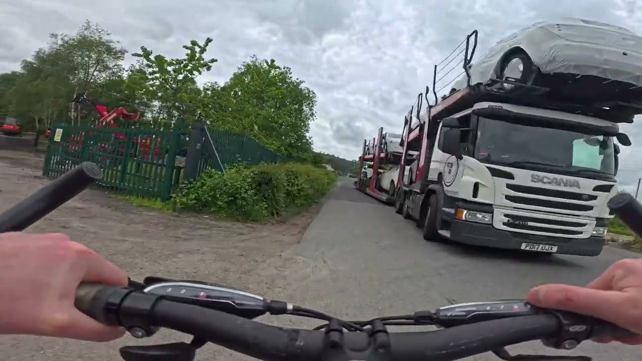 Levens Village to Grange Over Sands cycling