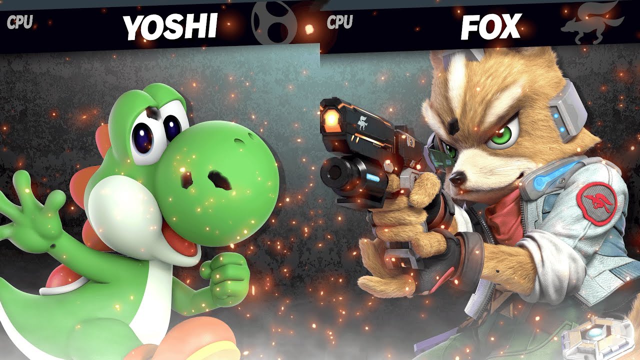 Super Smash Bros. Ultimate: Yoshi VS Fox