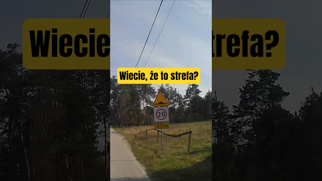 Powiedzcie im, że ten znak to STREFA!