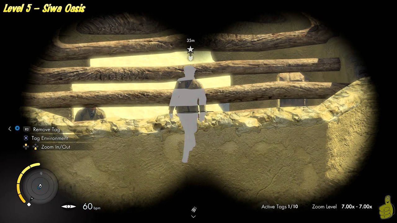 Sniper Elite 3: Level 5 Siwa Oasis (All collectibles listed below) - HTG