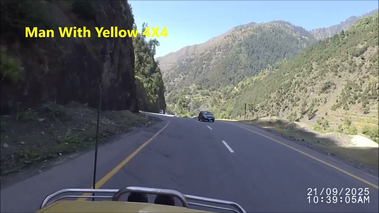 Khunjerab Pass to Murree I Part 21 I Mahandri to Kiwai I Man With Yellow 4x4 I Toyota HJ61