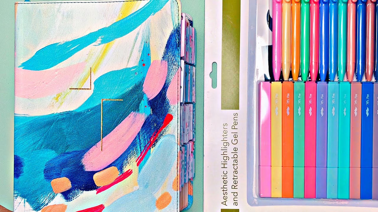 Mr Pen Aesthetic Highlighters and Retractable Gel Pens Review #mrpen #bible #biblejournaling