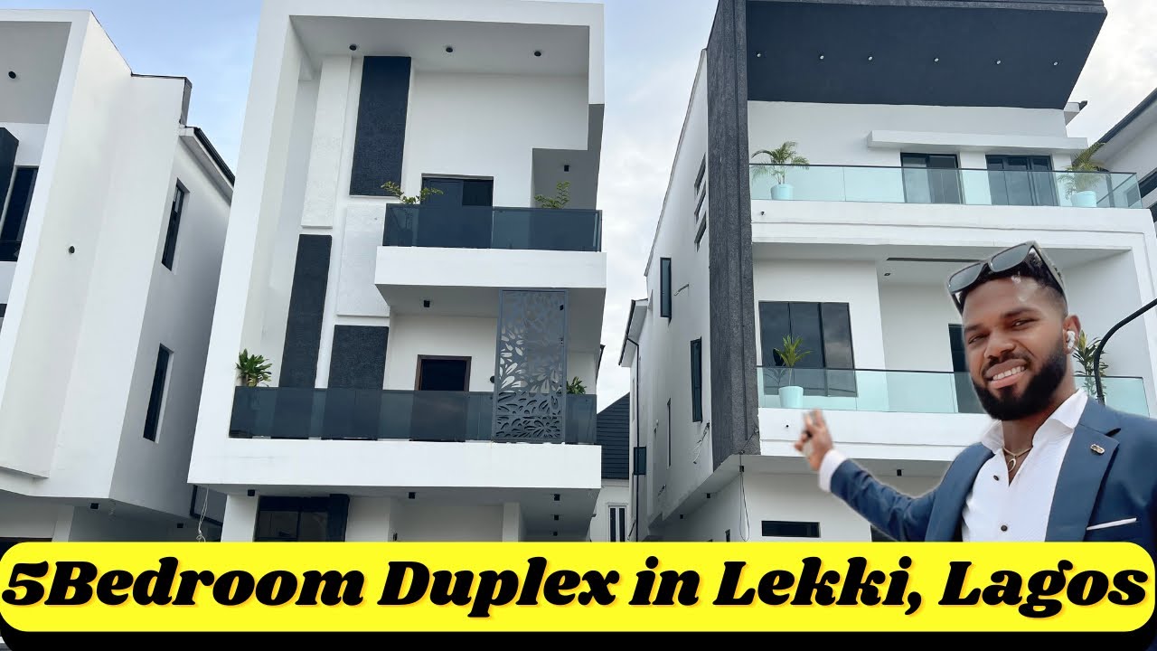 House for Sale in Lekki, Lagos Nigeria: Exclusive 5-Bedroom Duplex in Chevron