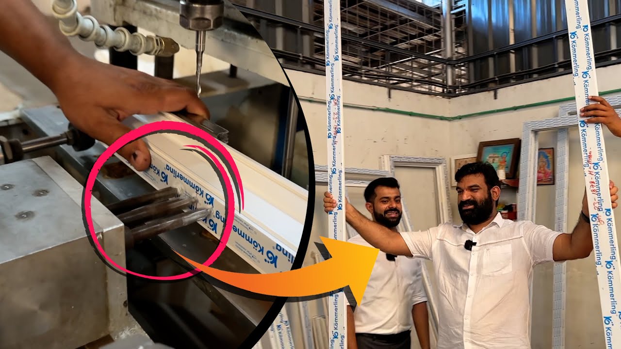 UPVC  ജനലുകൾ, വാതിലുകൾ എങ്ങനെയാണ് ഉണ്ടാക്കുന്നത് എന്ന് കാണാം | How to make upvc doors and windows