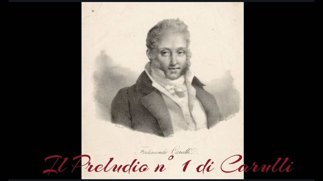 13 L'arpeggio nel Preludio 1 di Carulli