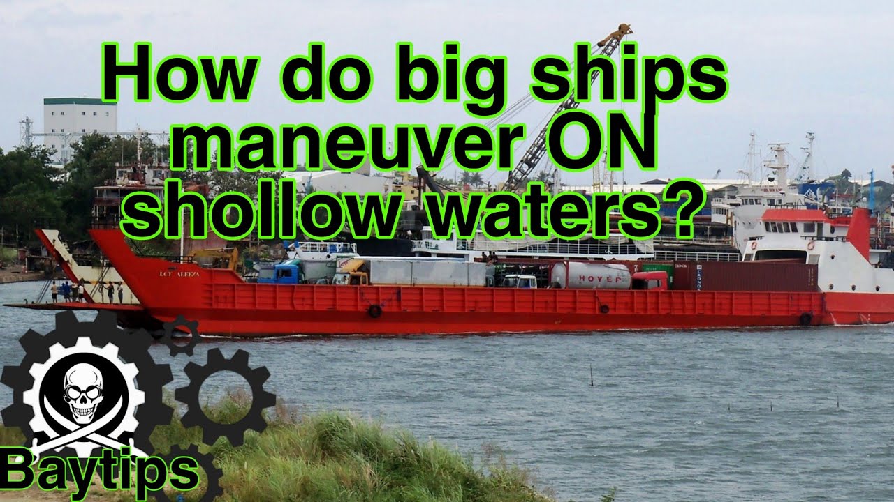 How do big ships maneuver in shollow waters?/Engine room scenario during ship maneuvering/#ships