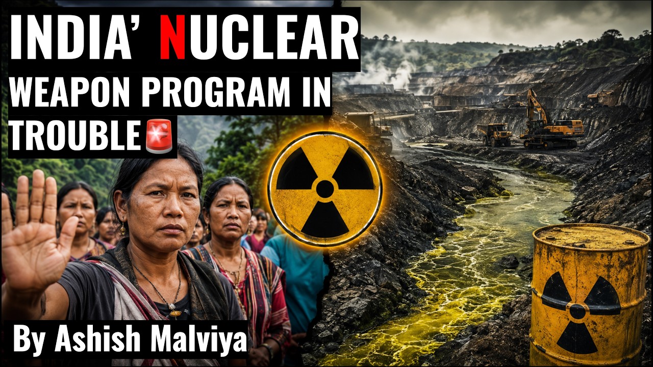 INDIA'S NUCLEAR PROGRAM IN TROUBLE! MEGHALAYA SHOCKS WITH BAN ON URANIUM MINING! WIN FOR CHINA, PAK?