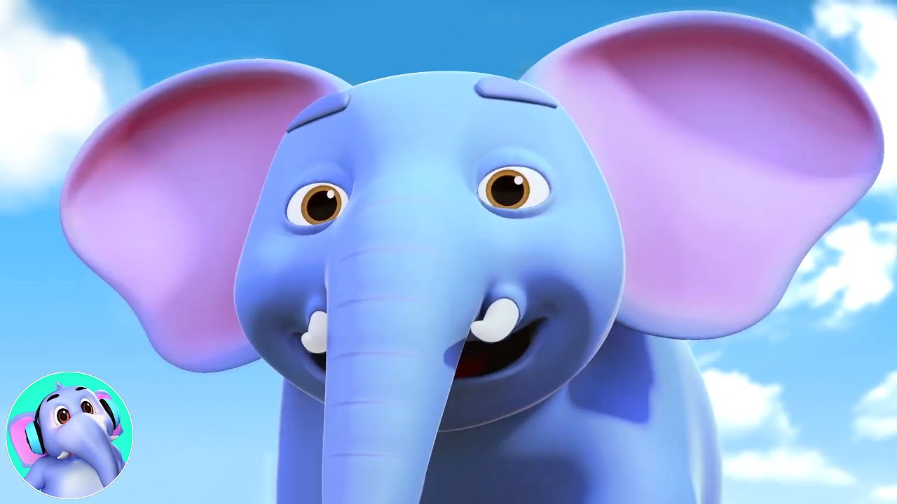 Ek Mota Hathi, एक मोटा हाथी, Upar Pankha Chalta Hai+ Hindi Cartoon Nursery Rhymes for Babies