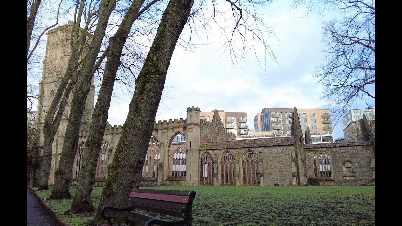 Its quieter on a Friday! Bristol walk 13th February am   4K