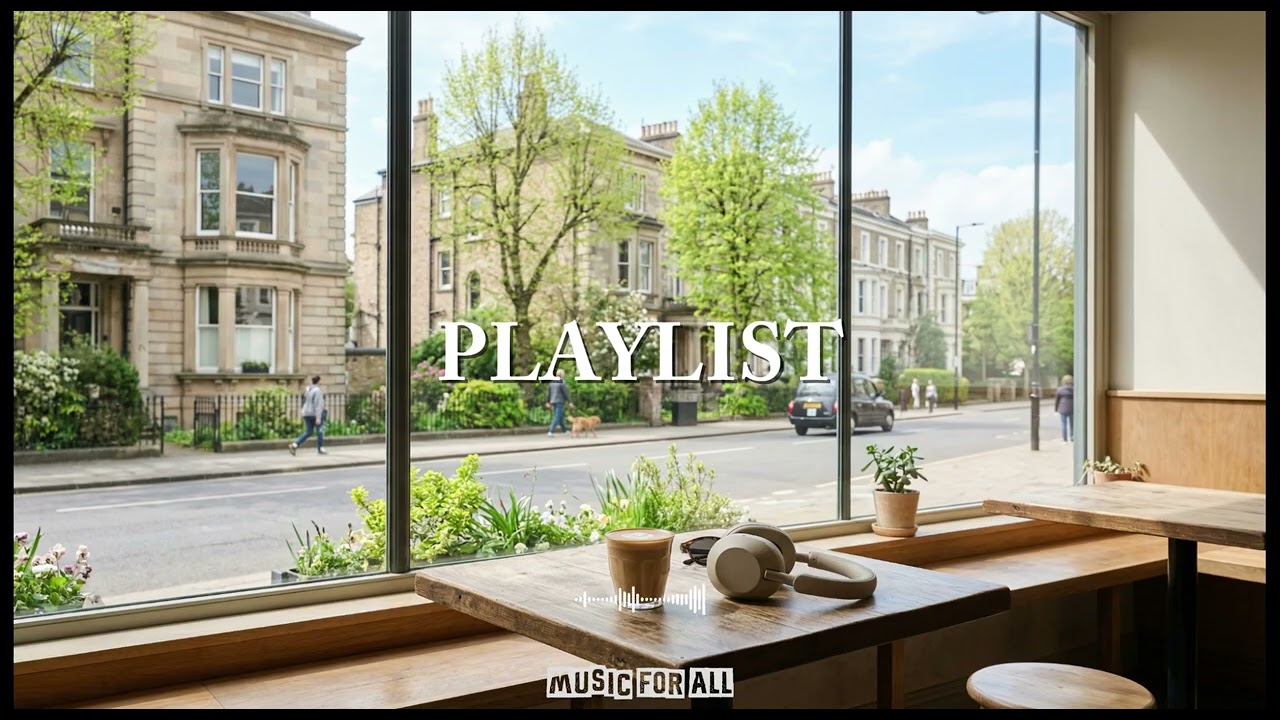[Playlist] 나른한 오후, 런던 카페에서 봄을 느끼기 좋은 재즈 팝 🌸｜카페, 도시, 매장 음악 모음 🎧