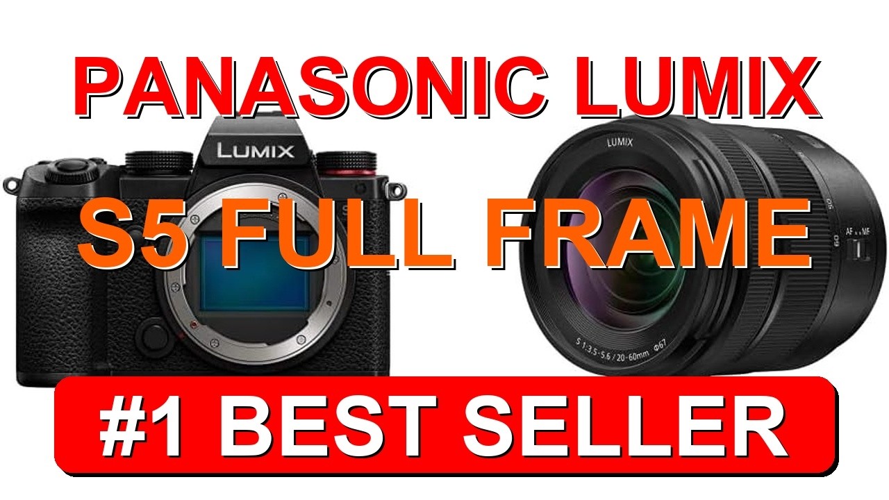 Panasonic LUMIX S5 Full Frame Mirrorless Camera (DC S5BODY) and LUMIX S 20 60mm - B08Y1ZPKTR