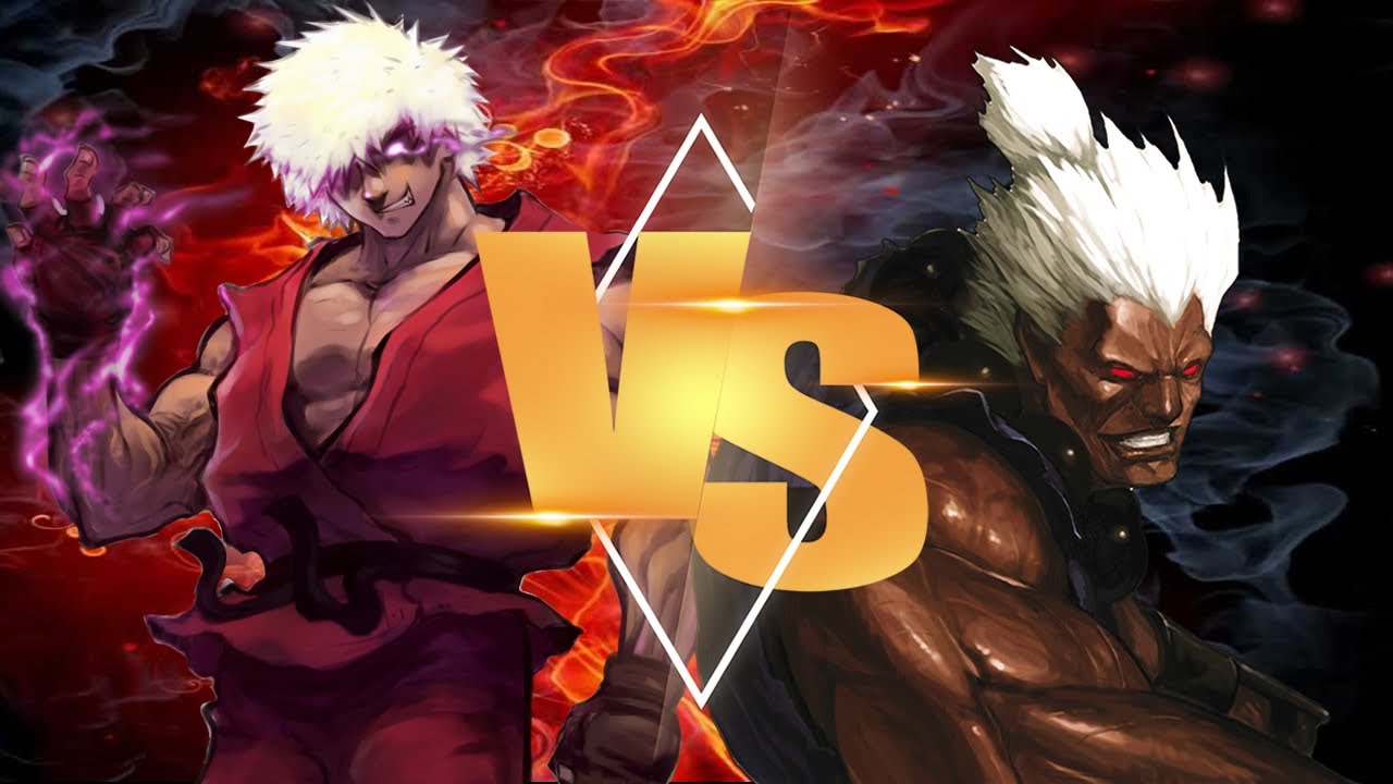 Violent Ken Vs Shin Akuma (Sprite Animation)