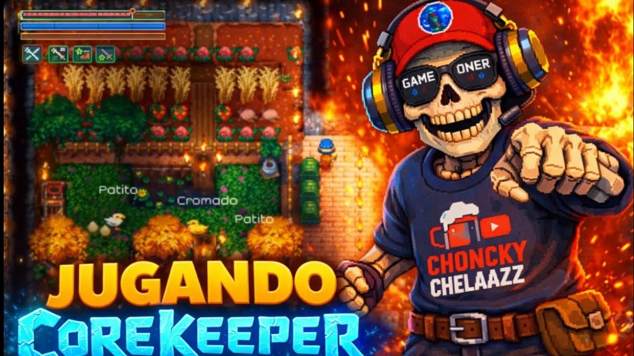 Mostrando mi hogar en Core keeper