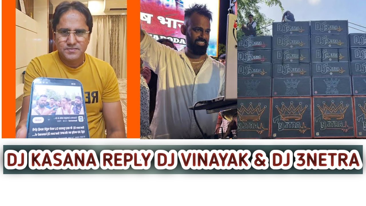 Dj Kasana Reply  Dj 3netra & Dj Vinayak