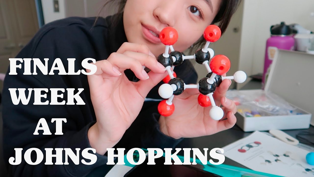 [kor/eng] college vlog | finals at johns hopkins || 대학생 브이로그 | 가을 기말고사