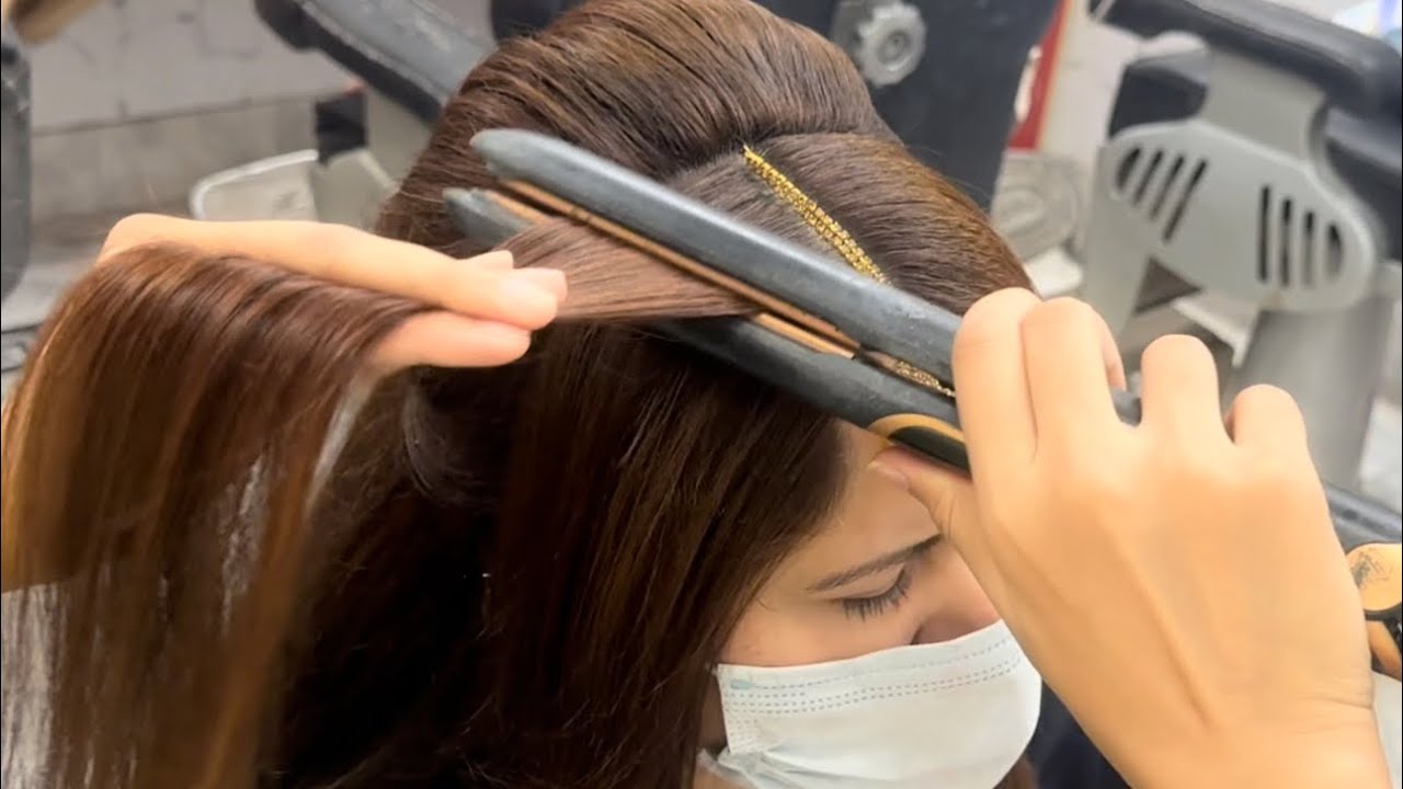 New hairstyle |open backcomb| |easy hairstyle| 