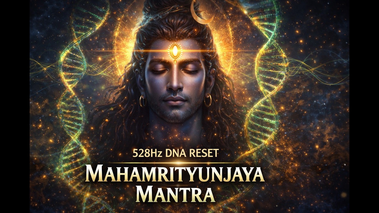 528Hz Mahamrityunjaya Mantra | Deep Cellular Reset & Healing (गहरी कोशिकीय हीलिंग)
